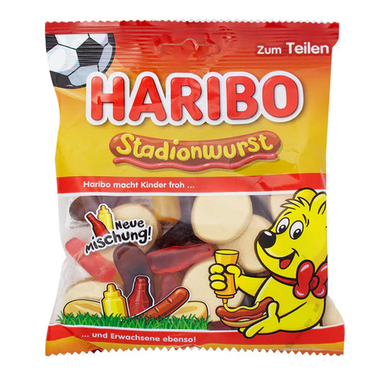 Haribo Stadionwurst Gummy (Germany) 175g - 18 Pack